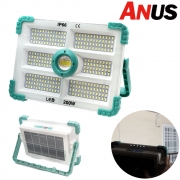 LED 전등 태양열 등 충전식 C타입 투광 조명 태양광 투광등 200W 아누스