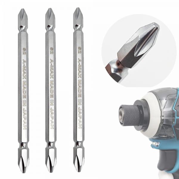 임팩용 드라이버 드릴비트 110mm 십자 일산 에이맥스 AM-110