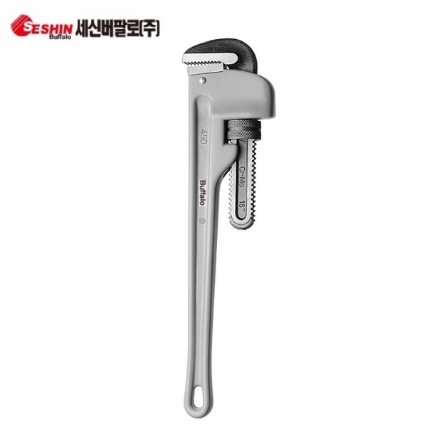 세신 알루미늄 파이프렌치 배관 경량렌치 SB-APW10