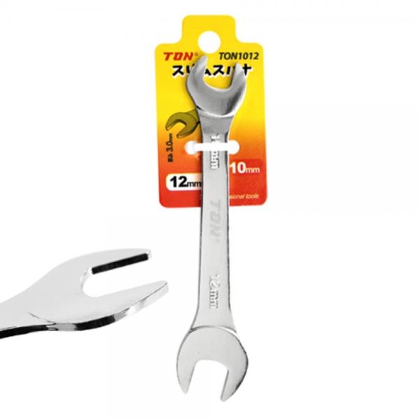 톤 슬림스패너 두께3mm 좁은공간 너트렌치세트