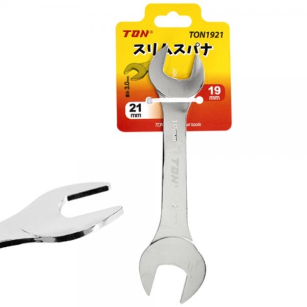 톤 슬림스패너 두께3mm 좁은공간 너트렌치세트