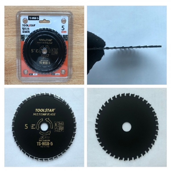 다용도 멀티원형톱날 멀티팁쏘 목재 나무 알루미늄 철 금속 당가루날 125mm 다용도 멀티원형톱날 멀티팁쏘 목재 나무 알루미늄 철 금속 당가루날 125mm