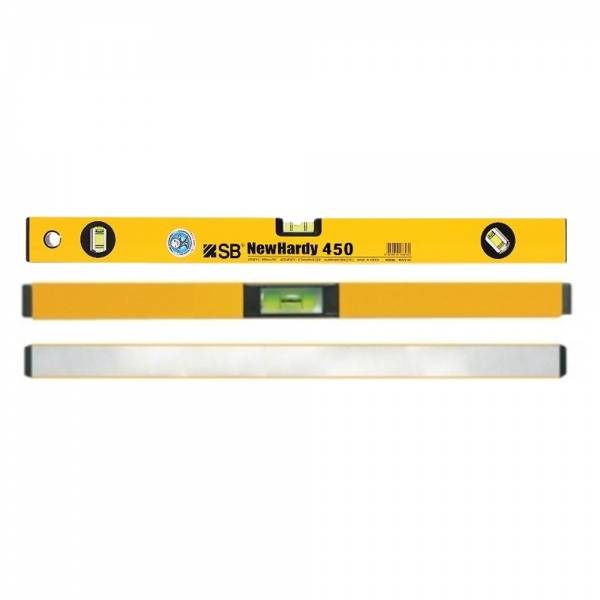 에스비 뉴하디 수평기 알루미늄 수평자 NHV3-18 450MM