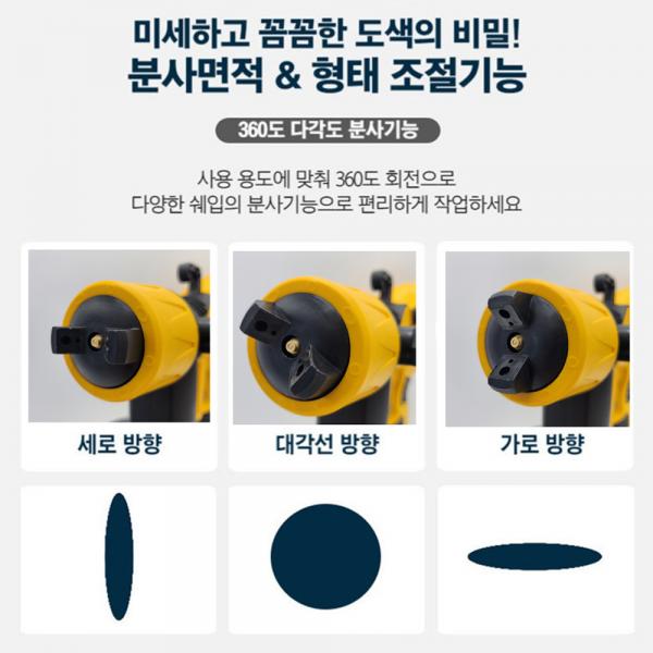 브라보 충전스프레이건 페인트건 무선 후끼 18V 3.0A 디월트호환 배터리1개세트 브라보 충전스프레이건 페인트건 무선 후끼 18V 3.0A 디월트호환 배터리1개세트