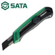 사타 컷터칼 25mm 자동락 사무용 산업용 커터칼 93481