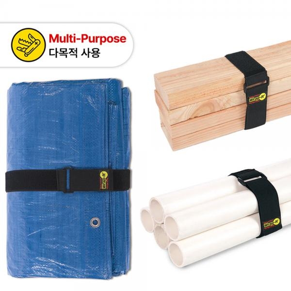 스트랩 코드 케이블 호스 와이어 보관 선정리 루프형 704-24B