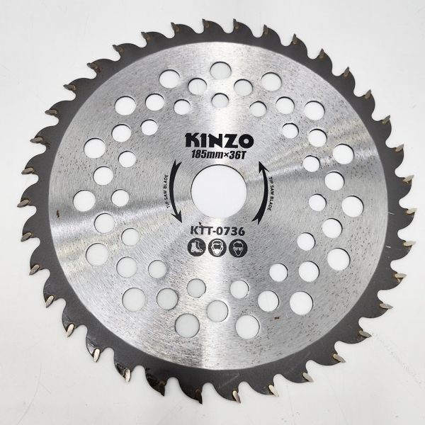 KINZO 긴조 원형 목공톱날 185mm 원형날