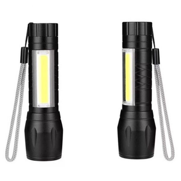 LED 충전식 손전등 미니줌 랜턴 워크라이트 캠핑 등산 충전후레쉬