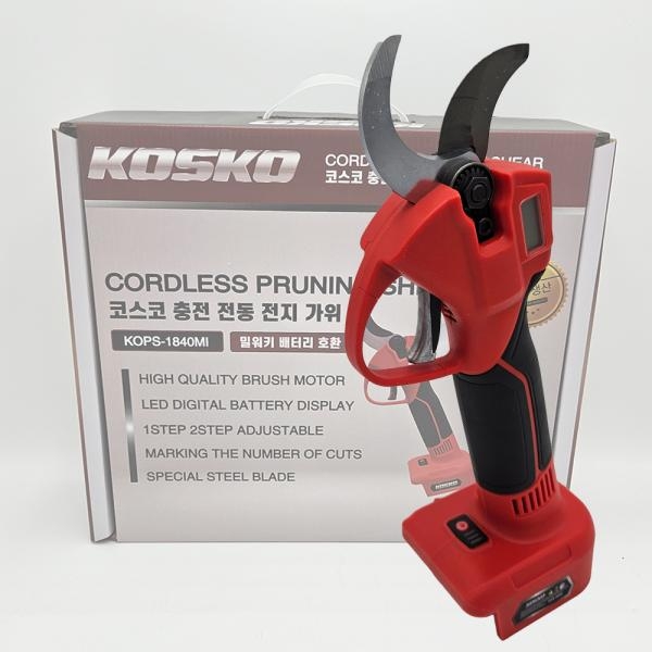 코스코 충전전지가위 전동가위 밀워키호환 KOPS-1840MI 벌림 40mm