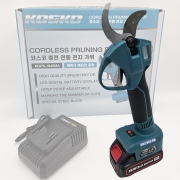 코스코 충전 전지가위 40mm 전동가위 3.0A 배터리1개 KOPS-1840MA