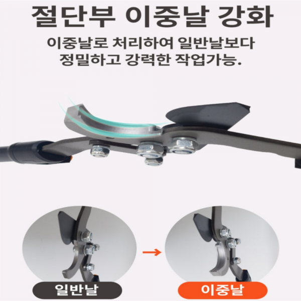 켄도 양손가위 굵은가지 탱자가위 60222