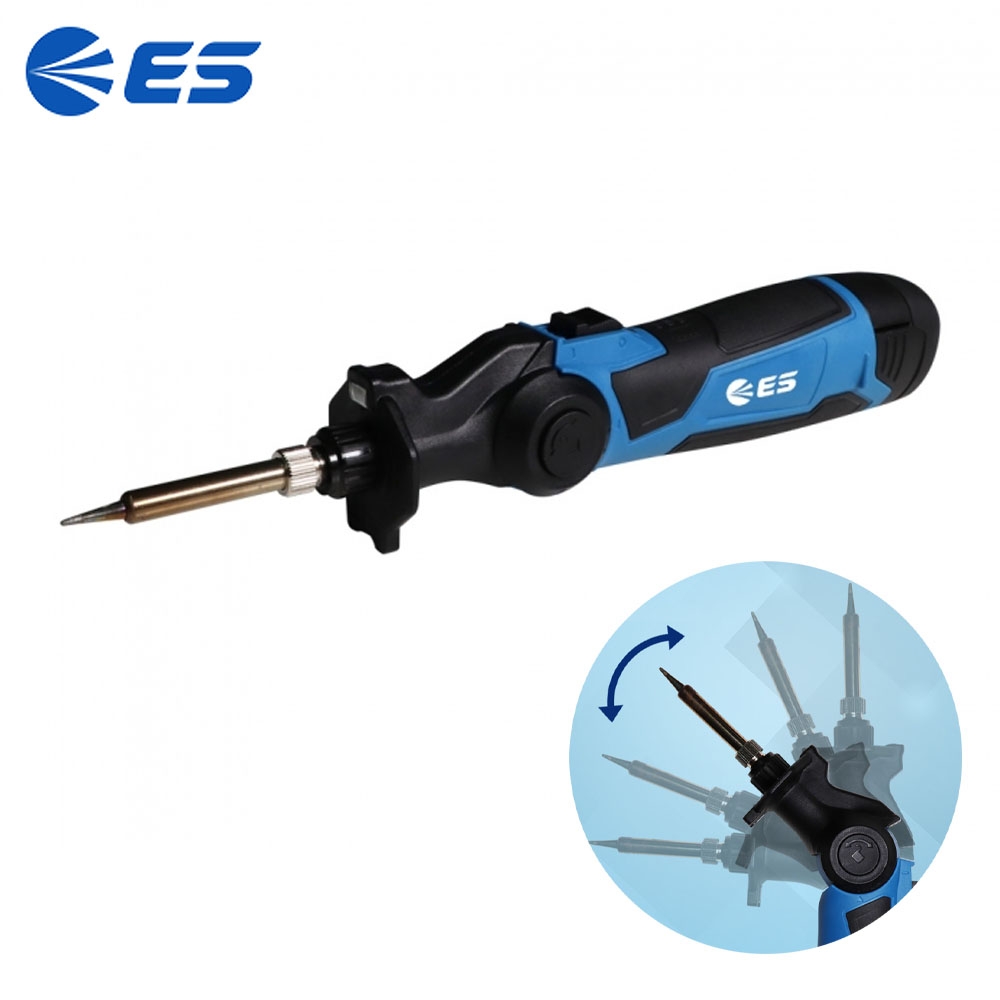 ES산업 자동차정비 산업용기계 납땜 패널수리 충전 인두기 12V MAX LSI1012