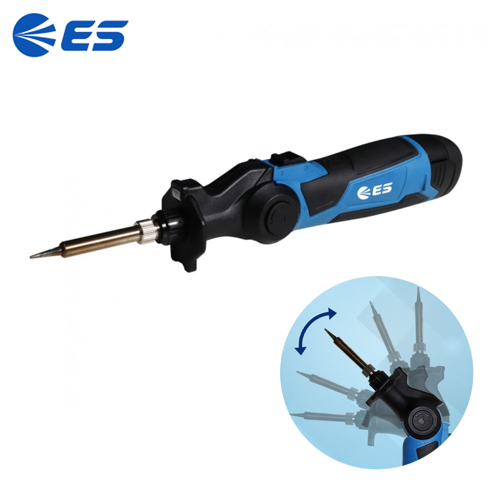 ES산업 자동차정비 산업용기계 납땜 패널수리 충전 인두기 12V MAX LSI1012