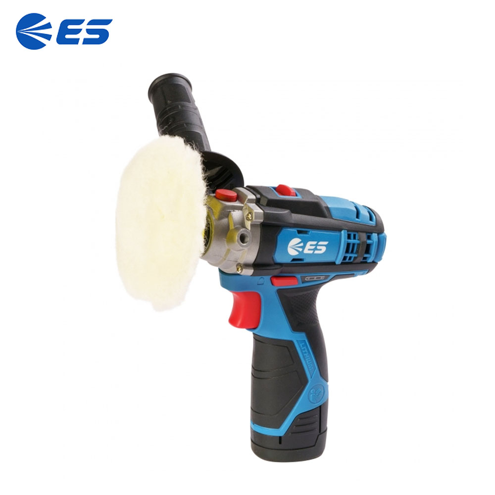 ES산업 창문 유막제거 페인트 광택기 폴리싱 충전 폴리셔 12V LPO1012-N 본체만