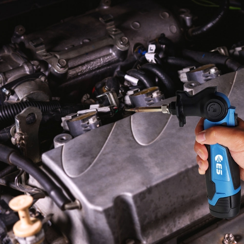 ES산업 납땜 패널수리 자동차정비 충전 인두기 12V MAX LSI1012-N 본체만