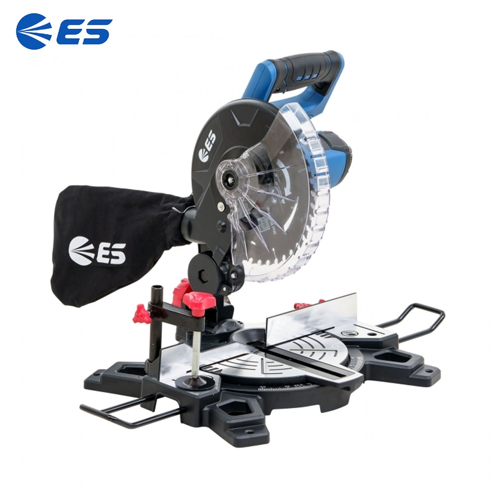 ES산업 건설 목재 정밀절단 인테리어 집진 20V 충전 각도절단기 LS218M-N 본체만