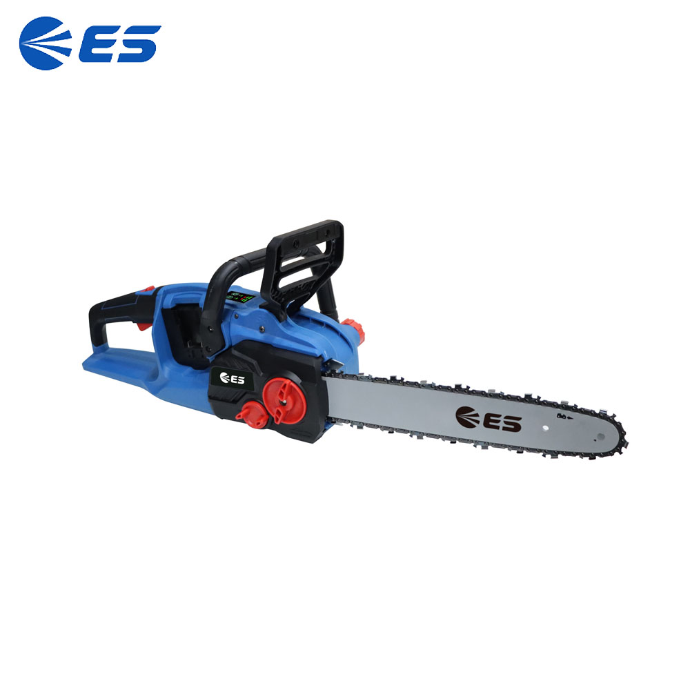 ES산업 벌목 나무절단 장작 350mm 40V 충전 체인톱 LCHS1440D-N 본체만