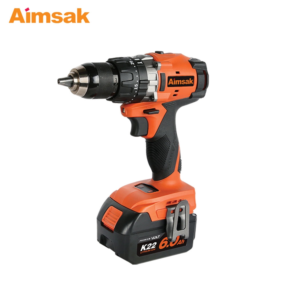 아임삭 브러시리스 3단토크 충전 함마드릴세트 21.6V 6.0Ah 세트 BL22T816
