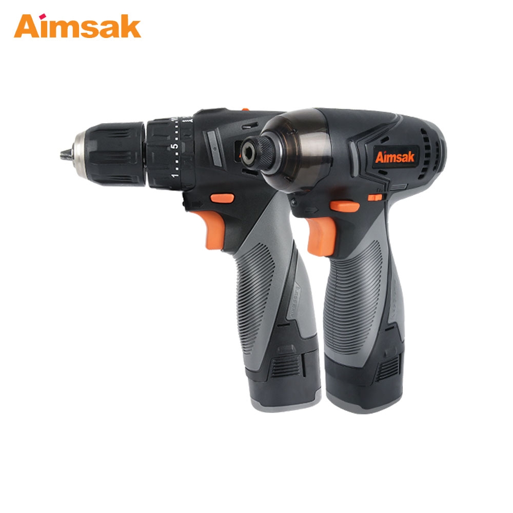 아임삭 해머드릴 임팩트드라이버 충전콤보키트 14.4V 2.0Ah AO414TMⅡ3G
