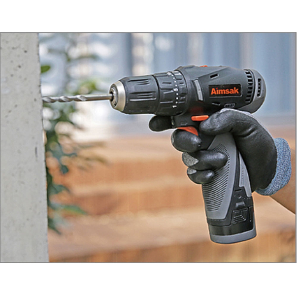 아임삭 해머드릴 임팩트드라이버 충전콤보키트 14.4V 2.0Ah AO414TMⅡ3G