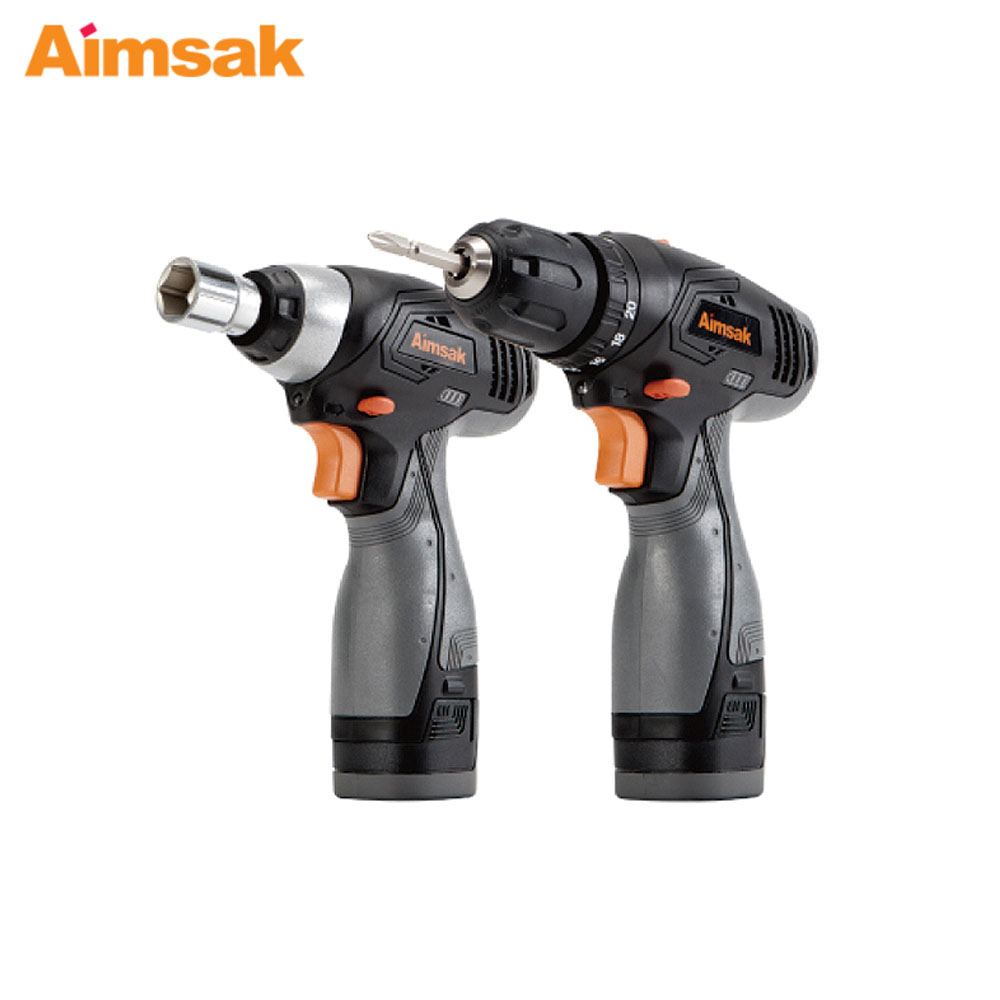 아임삭 충전드릴드라이버 임팩드라이버 콤보 14.4V 2.0Ah AO414RQ3GCOMBO