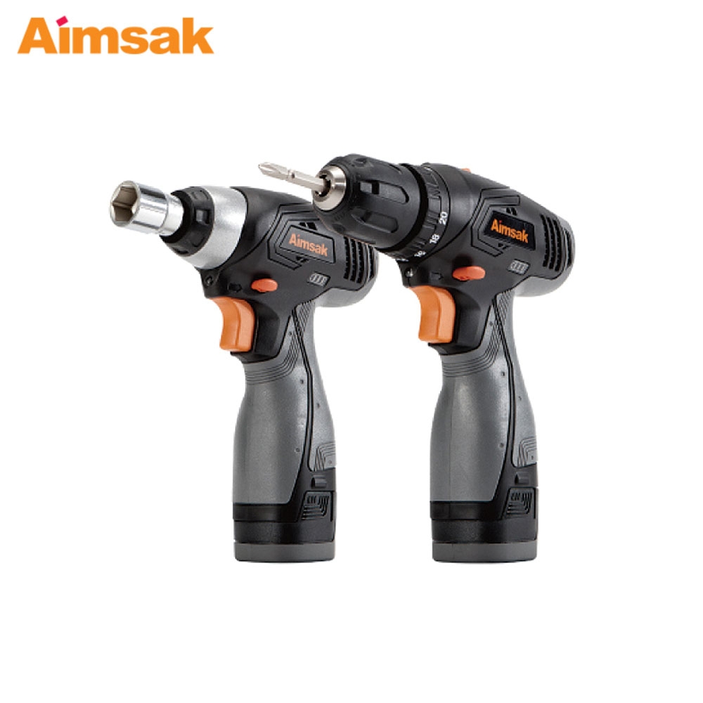 아임삭 충전드릴드라이버 임팩드라이버 콤보 14.4V 2.0Ah AO414RQ3GCOMBO