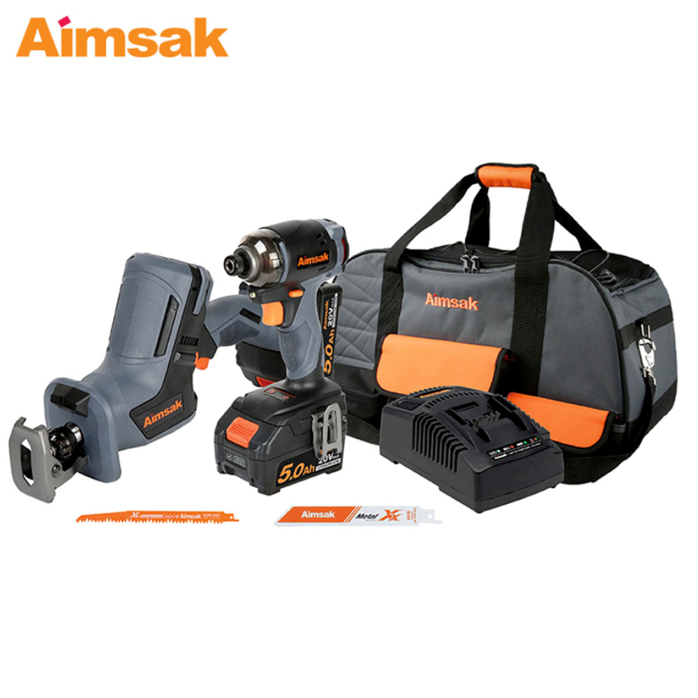 아임삭 브러시리스 충전컷쏘 임팩트드라이버 세트 18V 5.0Ah BL18CM7-MAX