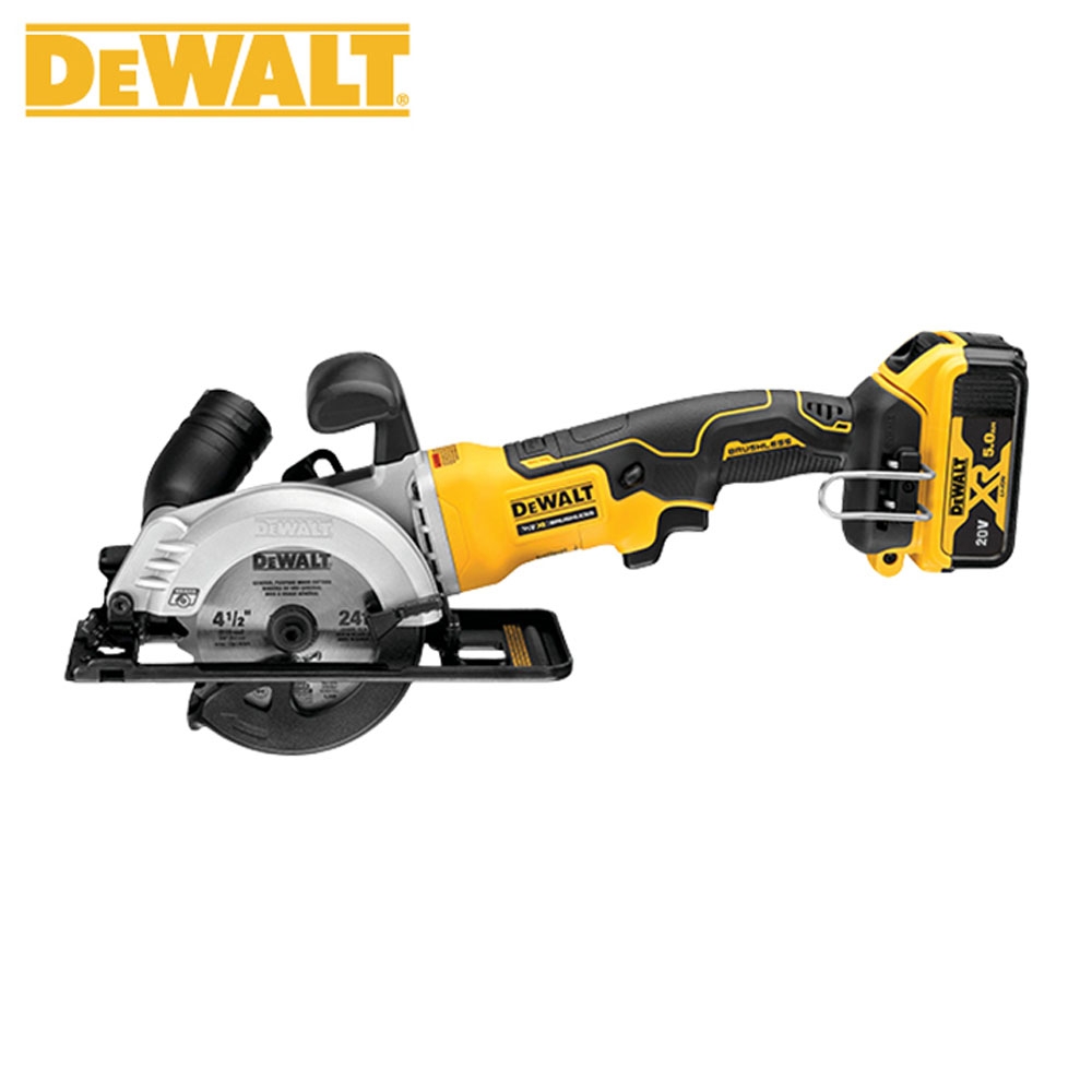 디월트 브러쉬리스 충전원형톱 60V 3.0Ah세트 DCS578X2