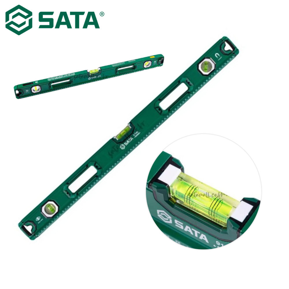 사타 자석수평기 광폭 고강도 자석 수평자 800mm 91646