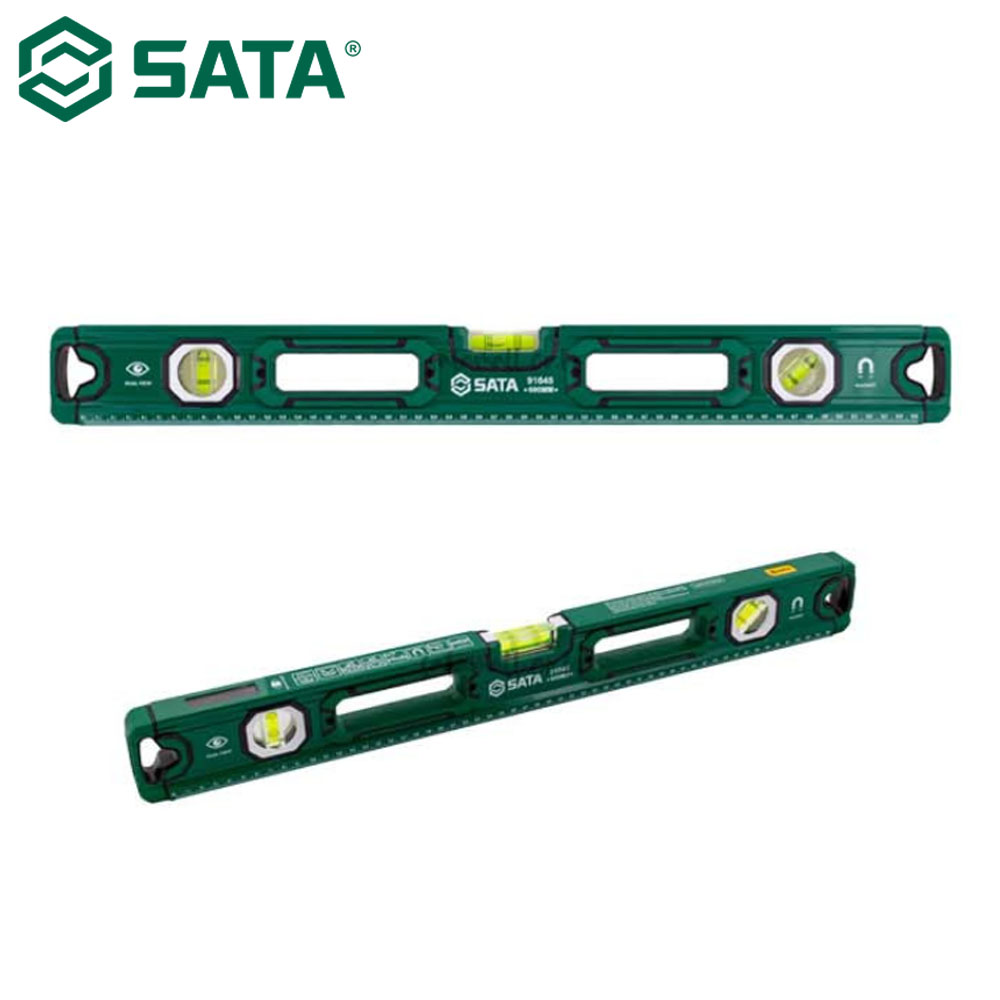 사타 자석수평기 광폭 고강도 자석 수평자 600mm 91645