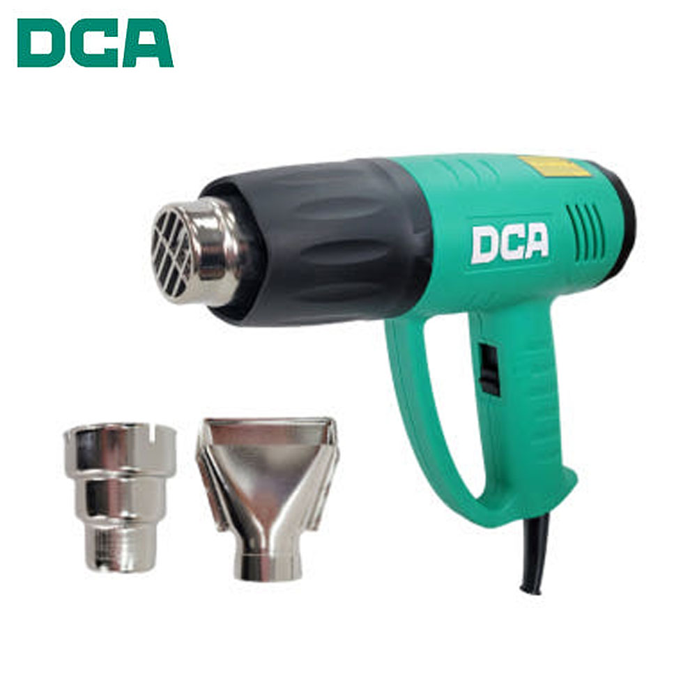 DCA 온도조절 히팅건 2000W 풍량조절 열풍기 노즐 2종 AQB2000