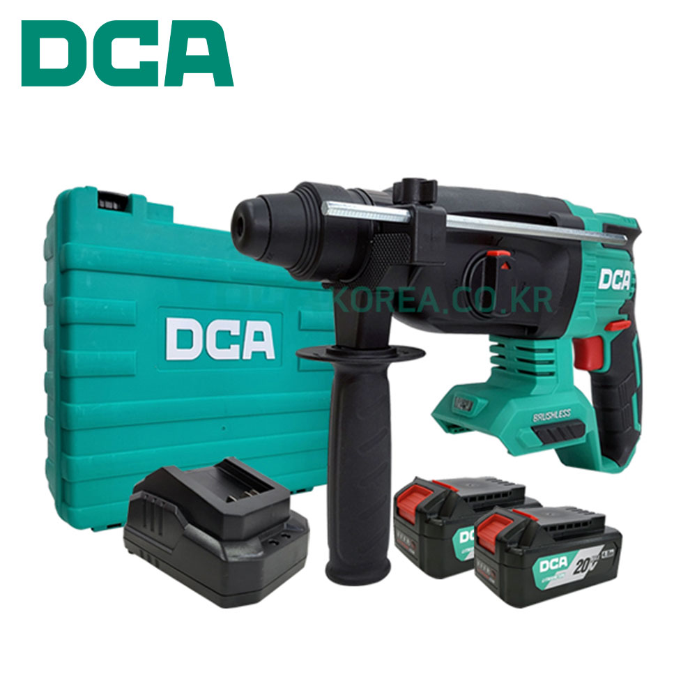DCA SDS-PLUS 20V 4.0Ah 2팩 충전로타리 함마드릴 ADZC04-24EM