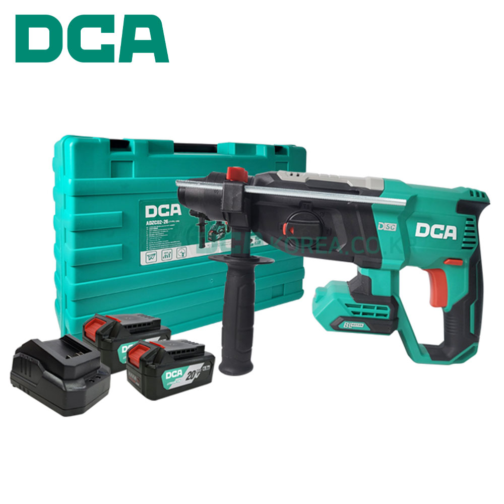 DCA SDS-PLUS 20V 4.0Ah 충전로타리 함마드릴세트 ADZC02-26EM