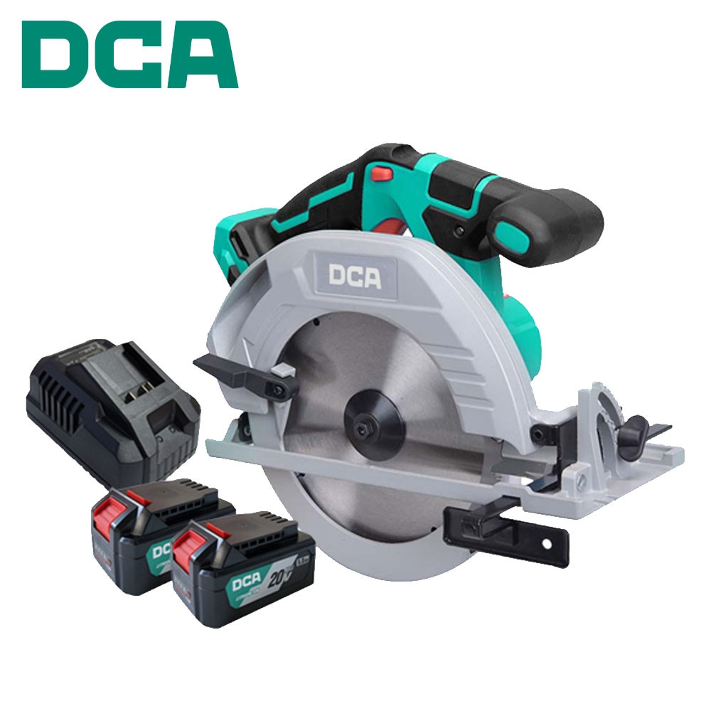 DCA 충전스킬 185mm 20V 5.0Ah 2팩 충전원형톱세트 ADMY02-185FK