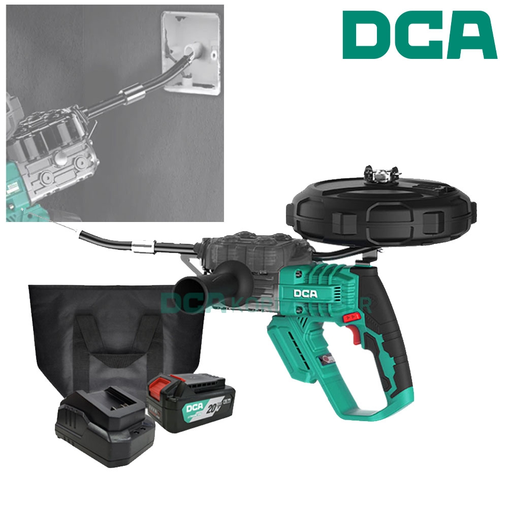 DCA 와이어머신 20m BL모터 20V 4.0Ah 1팩 충전 전동요비선 ADCX600DM