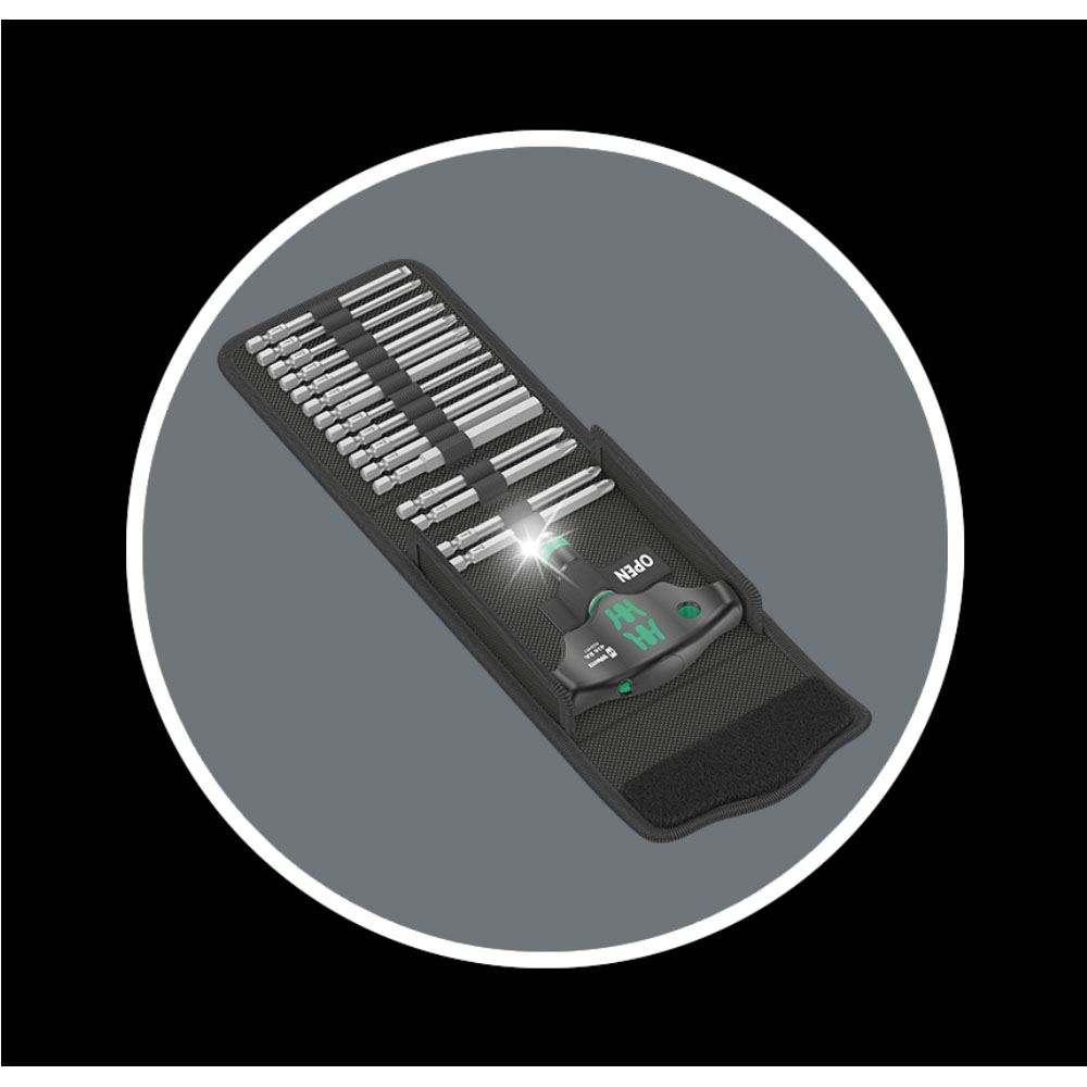 베라 십자 일자 별 육각 17PCS T핸들 스크류 드라이버세트 05023471001