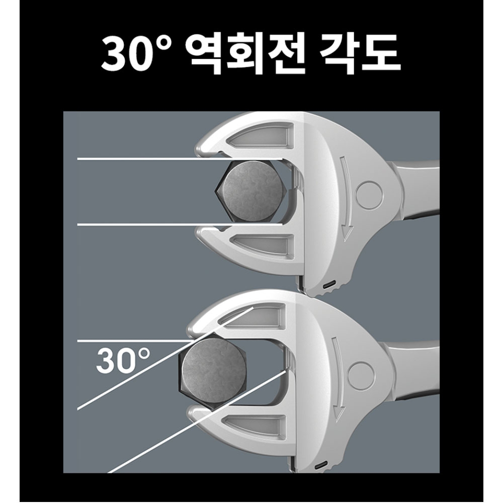 베라 6004조커 10-13mm 자동몽키스패너 S 05020100001