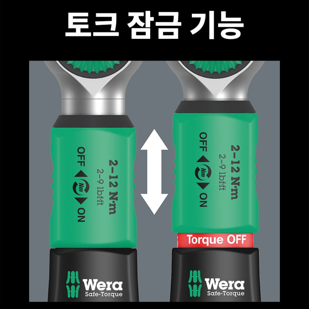 베라 배관 난방 공조작업 1/4 토크렌치세트 2-12Nm 20PCS 05136073001
