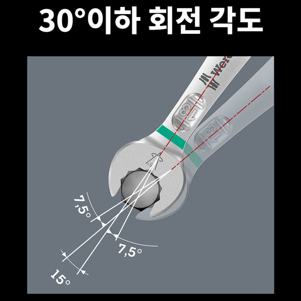 베라 6003조커 콤비네이션렌치 21mm 05020501001