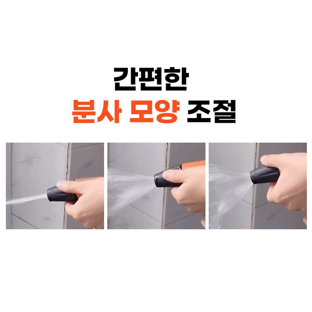 켄도 세차 원예 물청소 농업 1/2 3모드 물 분사기 60652