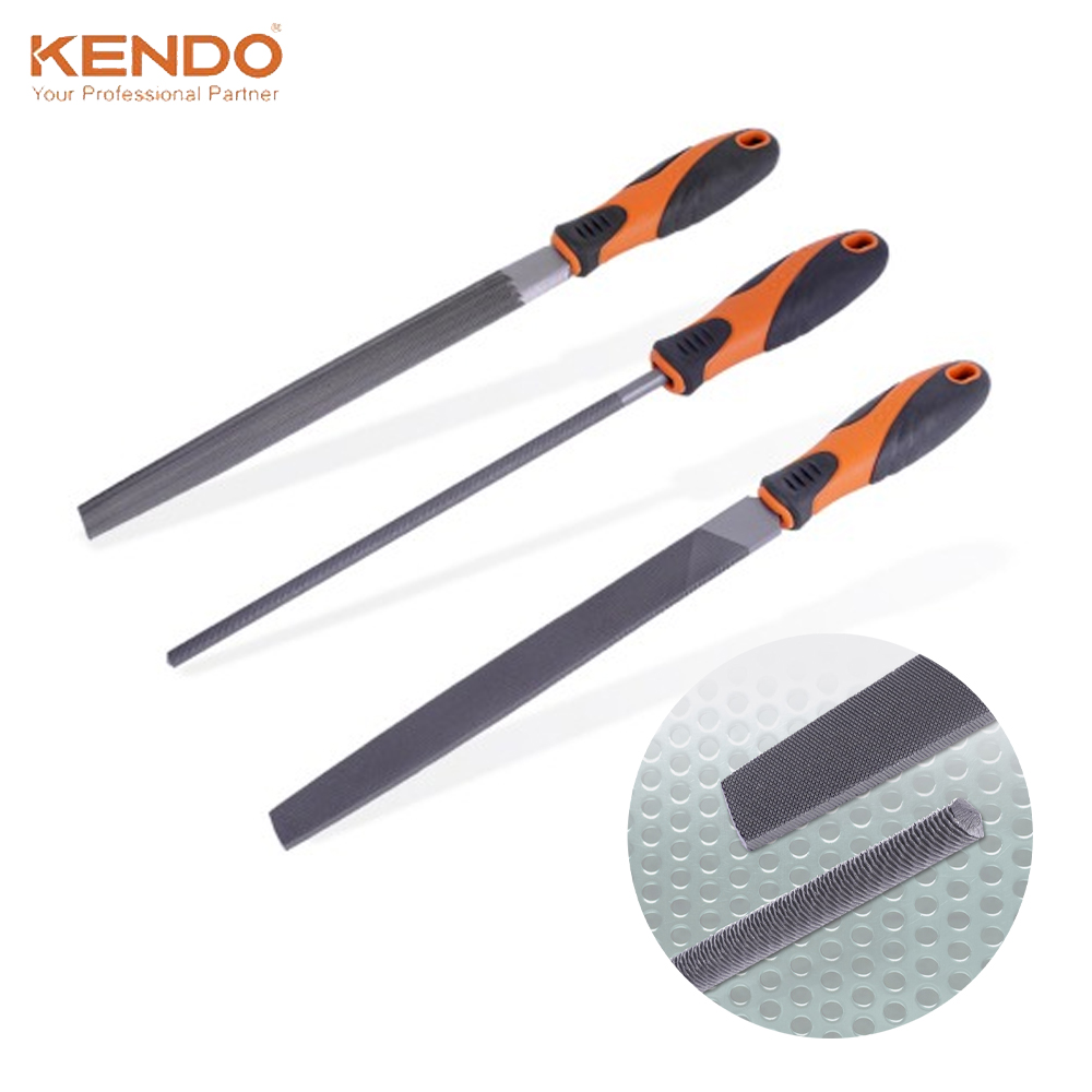 켄도 야스리 평형 반원 원형 철공작업 일상수리 3PCS 철곡용 줄세트 85118