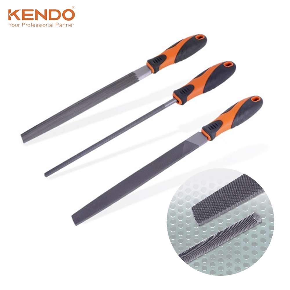 켄도 야스리 평형 반원 원형 철공작업 일상수리 3PCS 철곡용 줄세트 85118