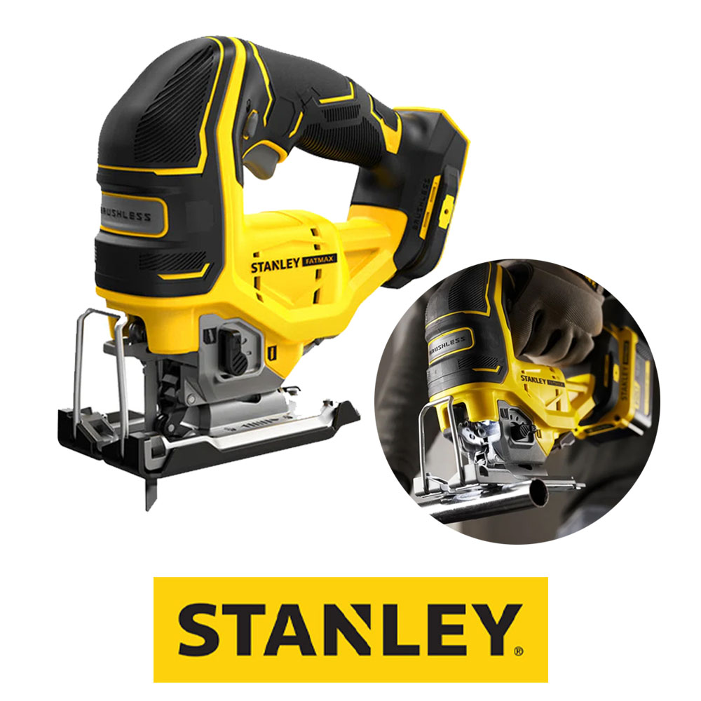 스탠리 브러쉬리스 목재 철재 알루미늄 오비탈 20V 충전직쏘 SBJ650 본체만