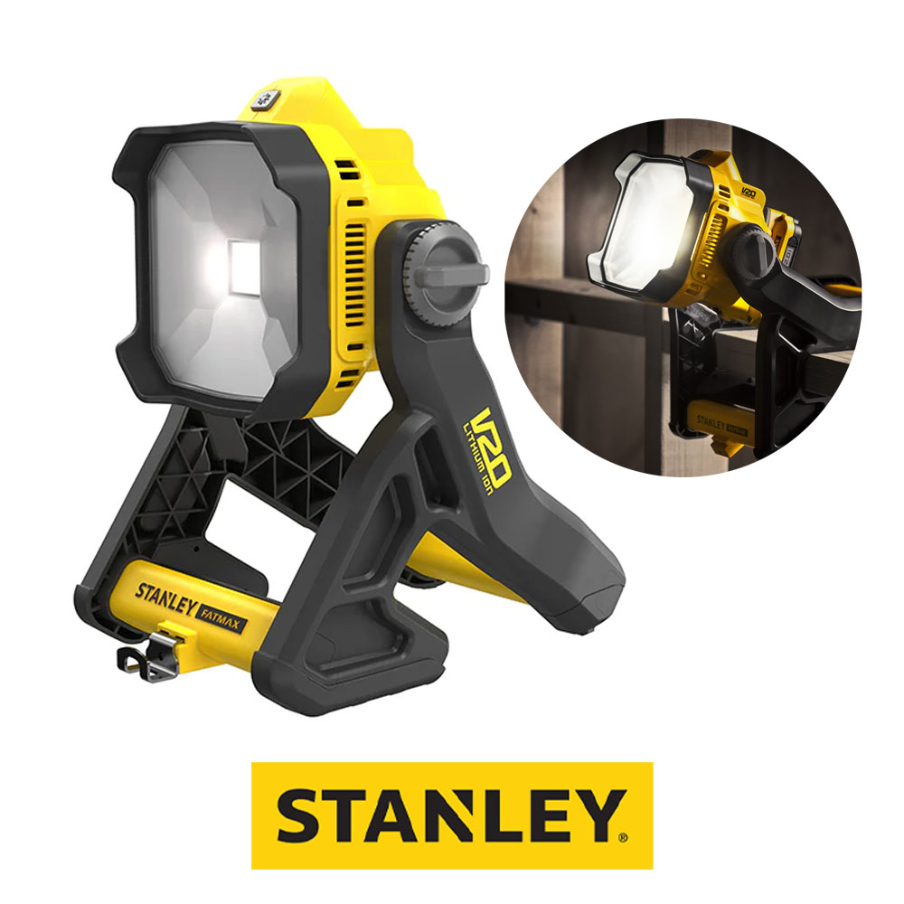 스탠리 작업등 1825루멘 20V LED 스탠드형 충전워크라이트 SCL030 본체만