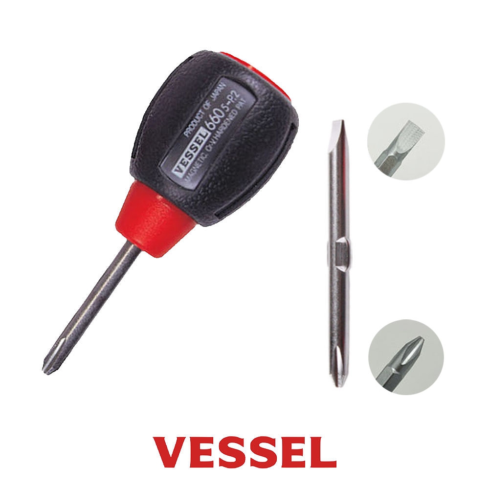 베셀 660 일자 십자 주먹양용드라이버 60mm