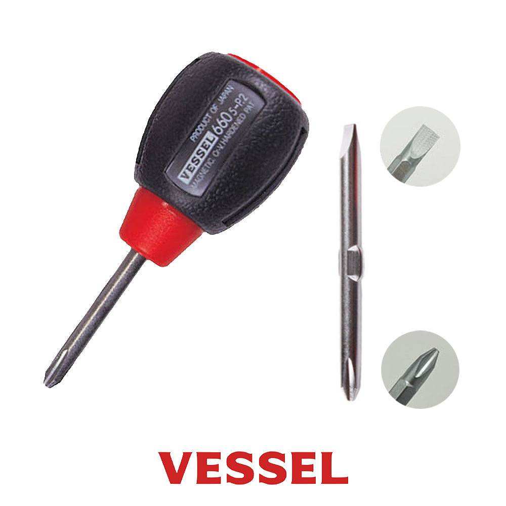 베셀 660 일자 십자 주먹양용드라이버 60mm