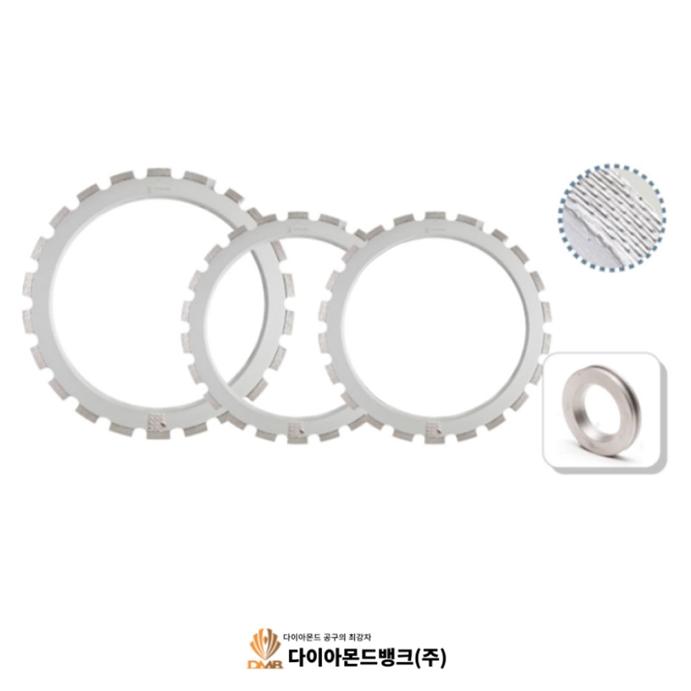DMB 철근 콘크리트 벽면 절단 보수작업 링쏘 350mm 4T