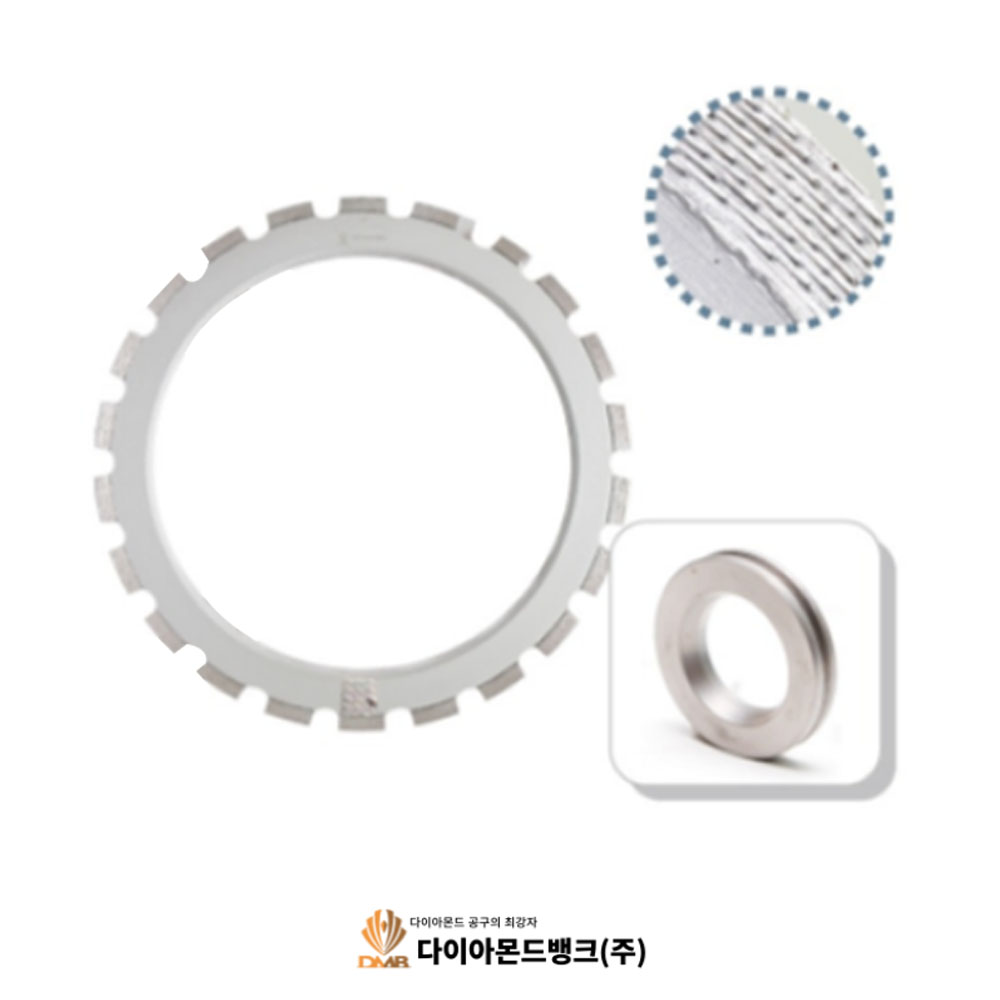 DMB 철근 콘크리트 벽면 절단 보수작업 링쏘 350mm 4T