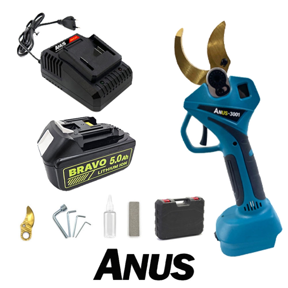 아누스 마끼다호환 전동 원예 18V 5.0Ah 40mm 충전전지가위 ANUS-3001
