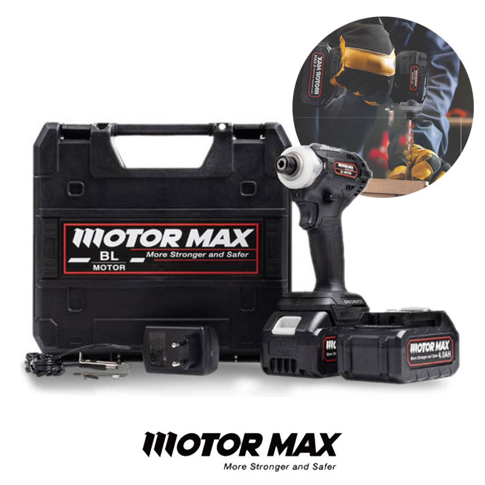 모터맥스 BL 마끼다호환 4단속도조절 18V 4.0Ah 충전임팩드라이버 MI-BL18LI